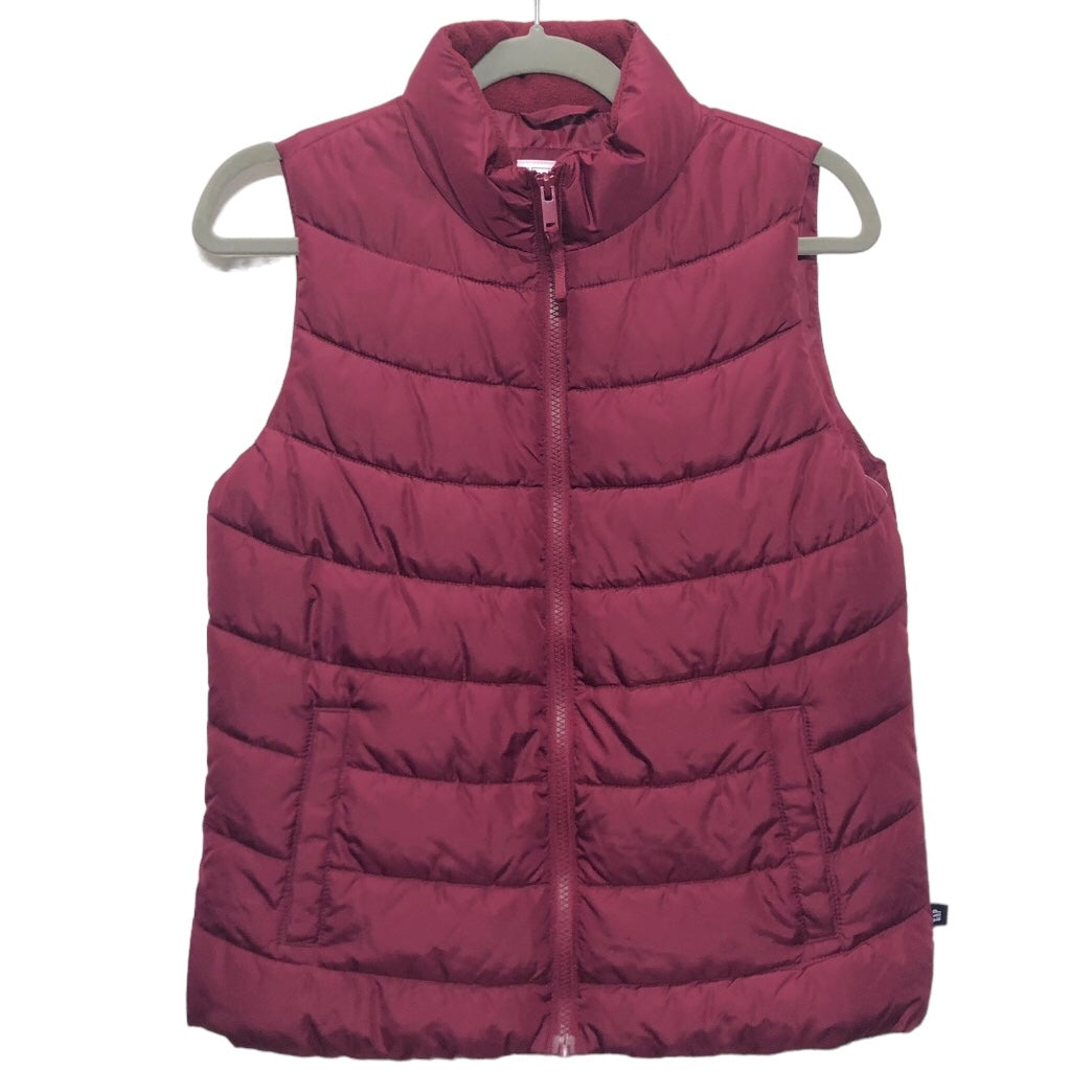 Vest Puffer & Quilted By Gap In Purple & Red, Size: Xs