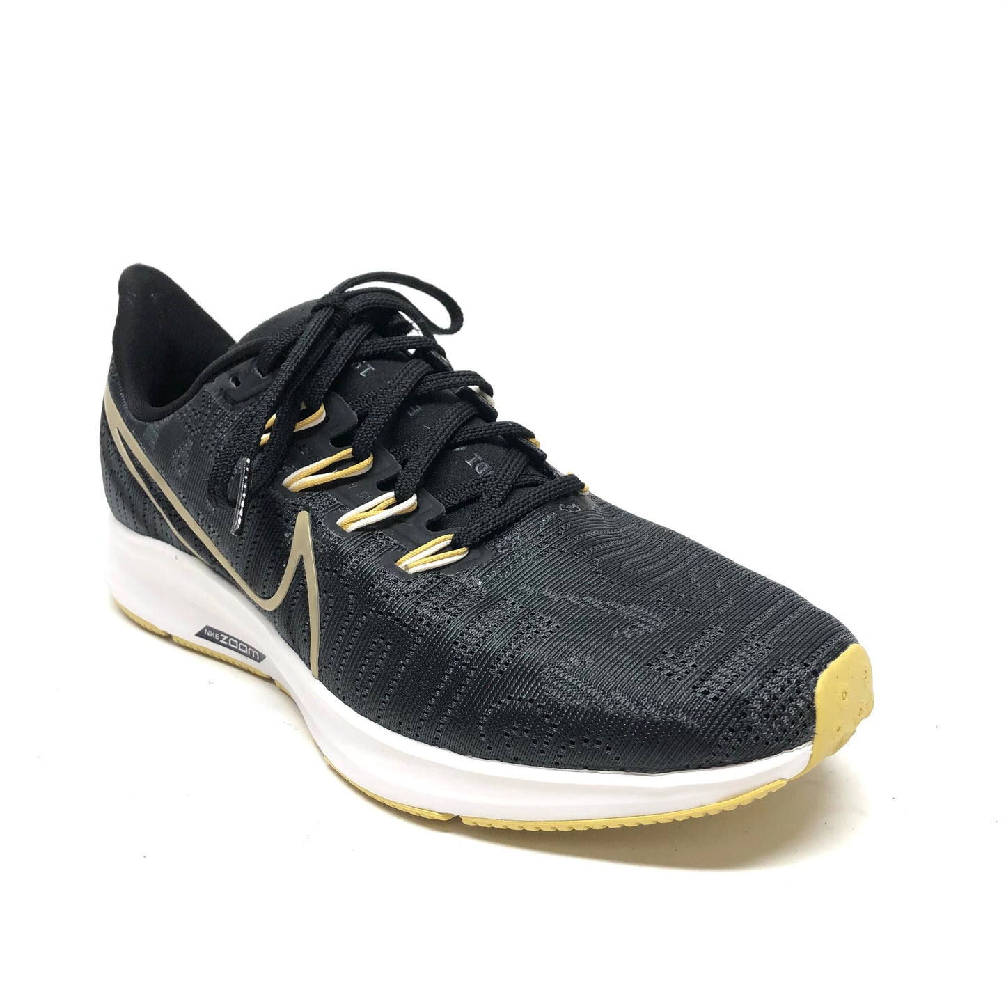 Shoes Athletic By Nike In Black & Gold, Size: 8