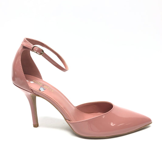 Shoes Heels Stiletto By Nine West In Pink, Size: 10