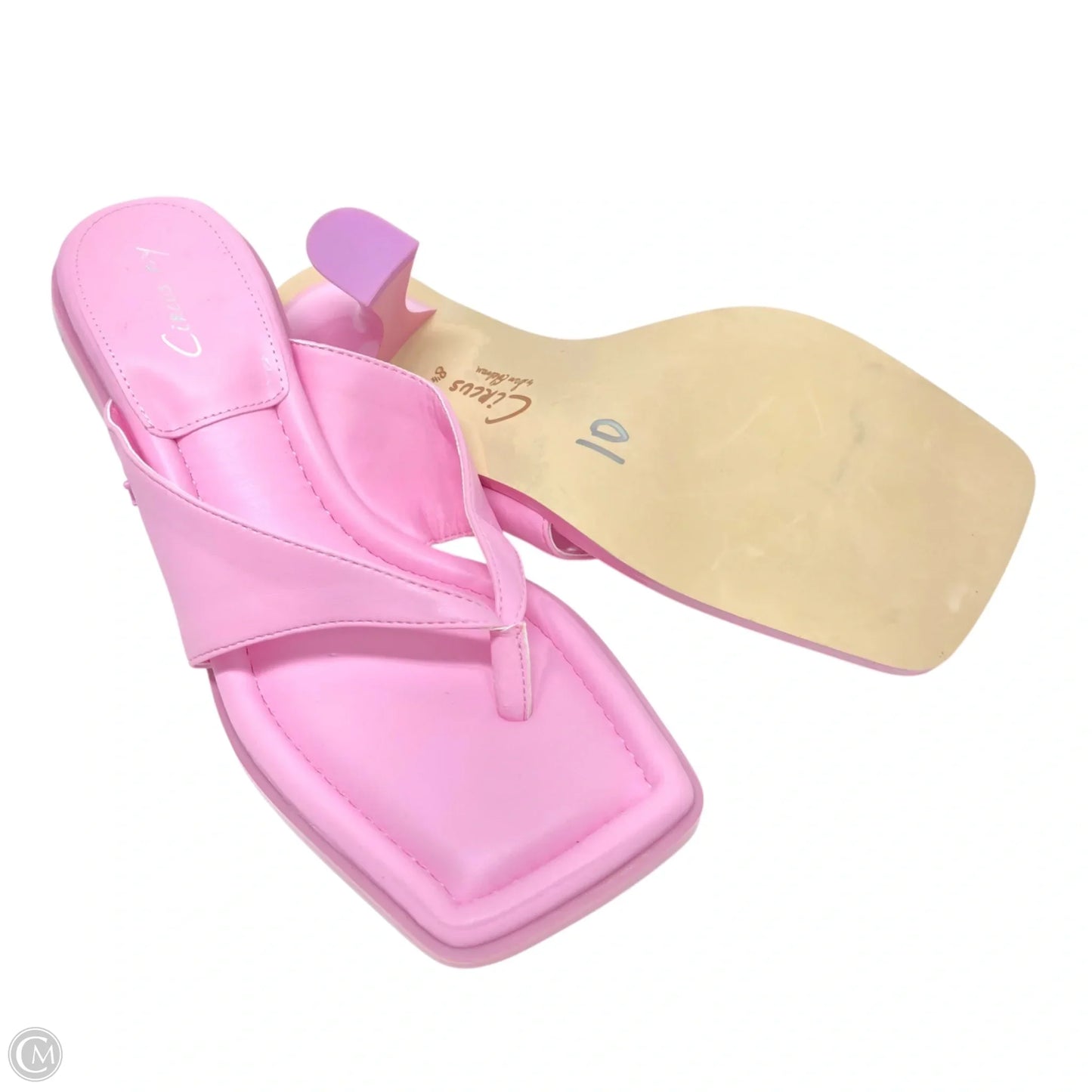 Sandals Heels Kitten By Circus By Sam Edelman In Pink, Size: 8.5