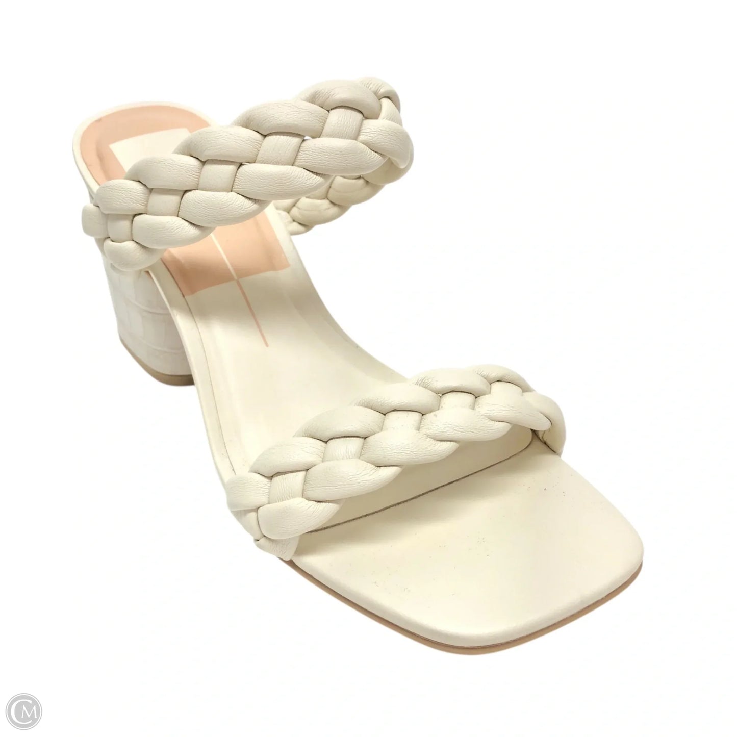 Sandals Heels Block By Dolce Vita In Beige, Size: 8
