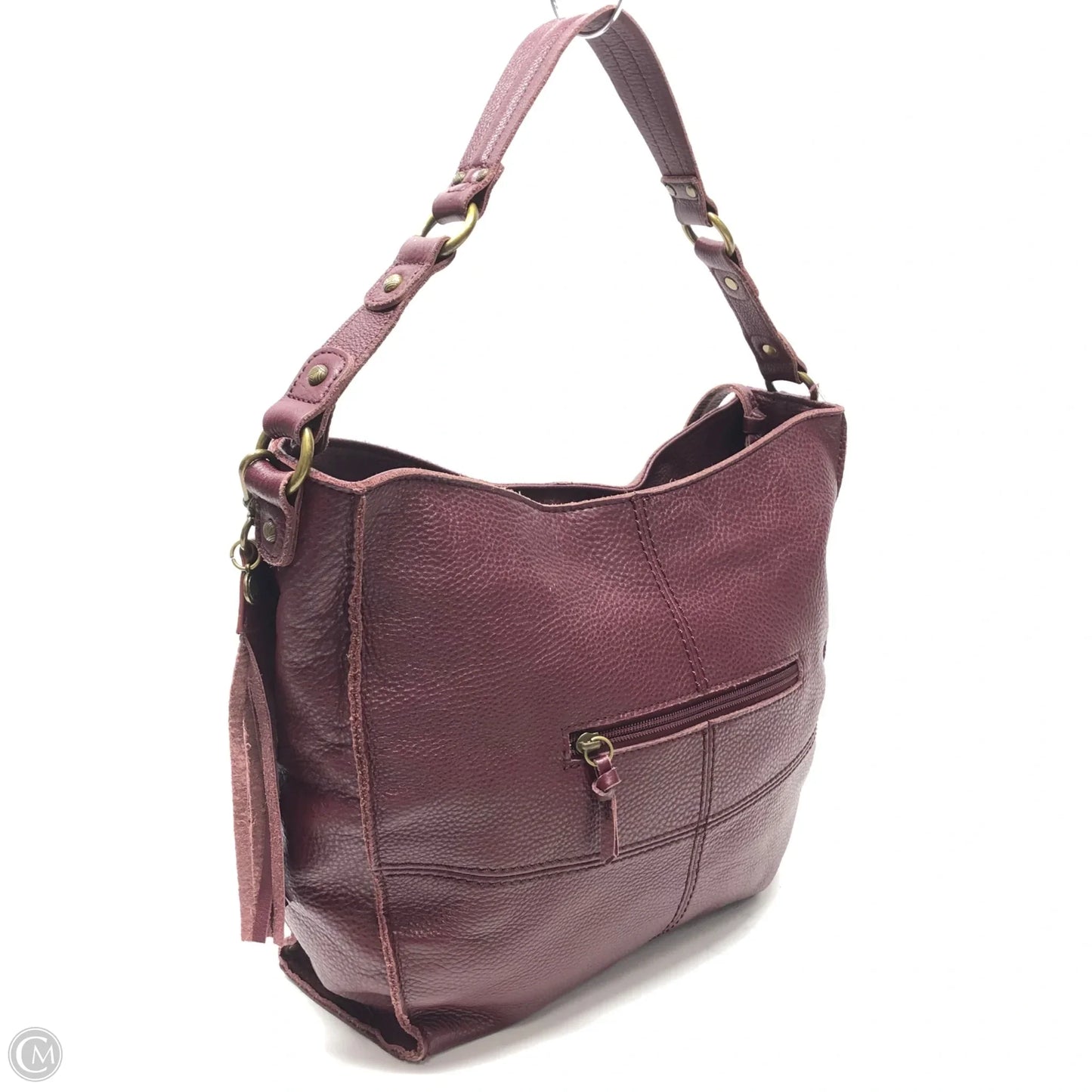 Handbag Leather By The Sak, Size: Large