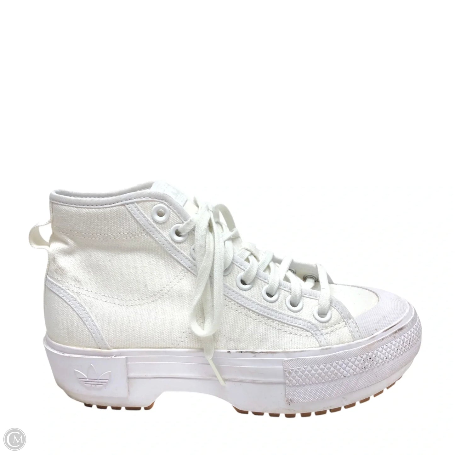 Shoes Sneakers By Adidas In White, Size: 6.5