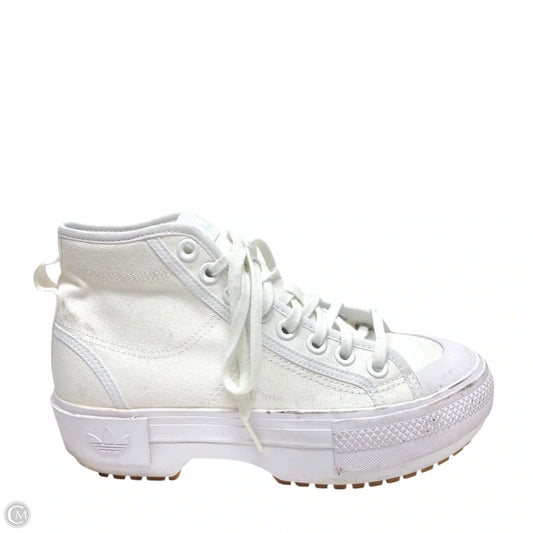 Shoes Sneakers By Adidas In White, Size: 6.5
