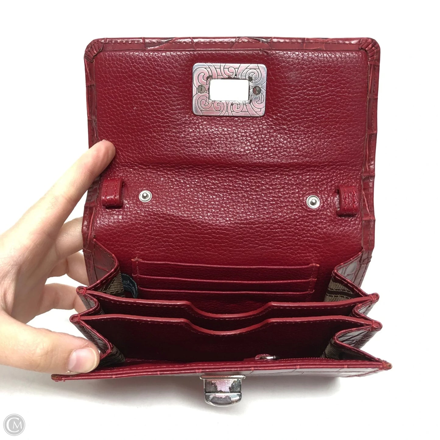 Crossbody Leather By Brighton, Size: Small