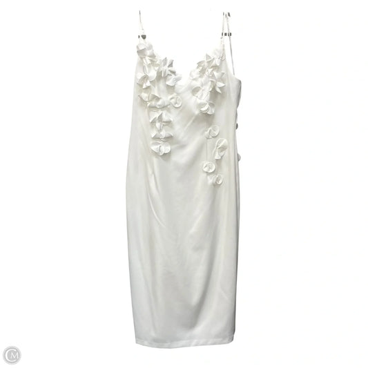 Dress Party Midi By Antonio Melani In Ivory, Size: 12