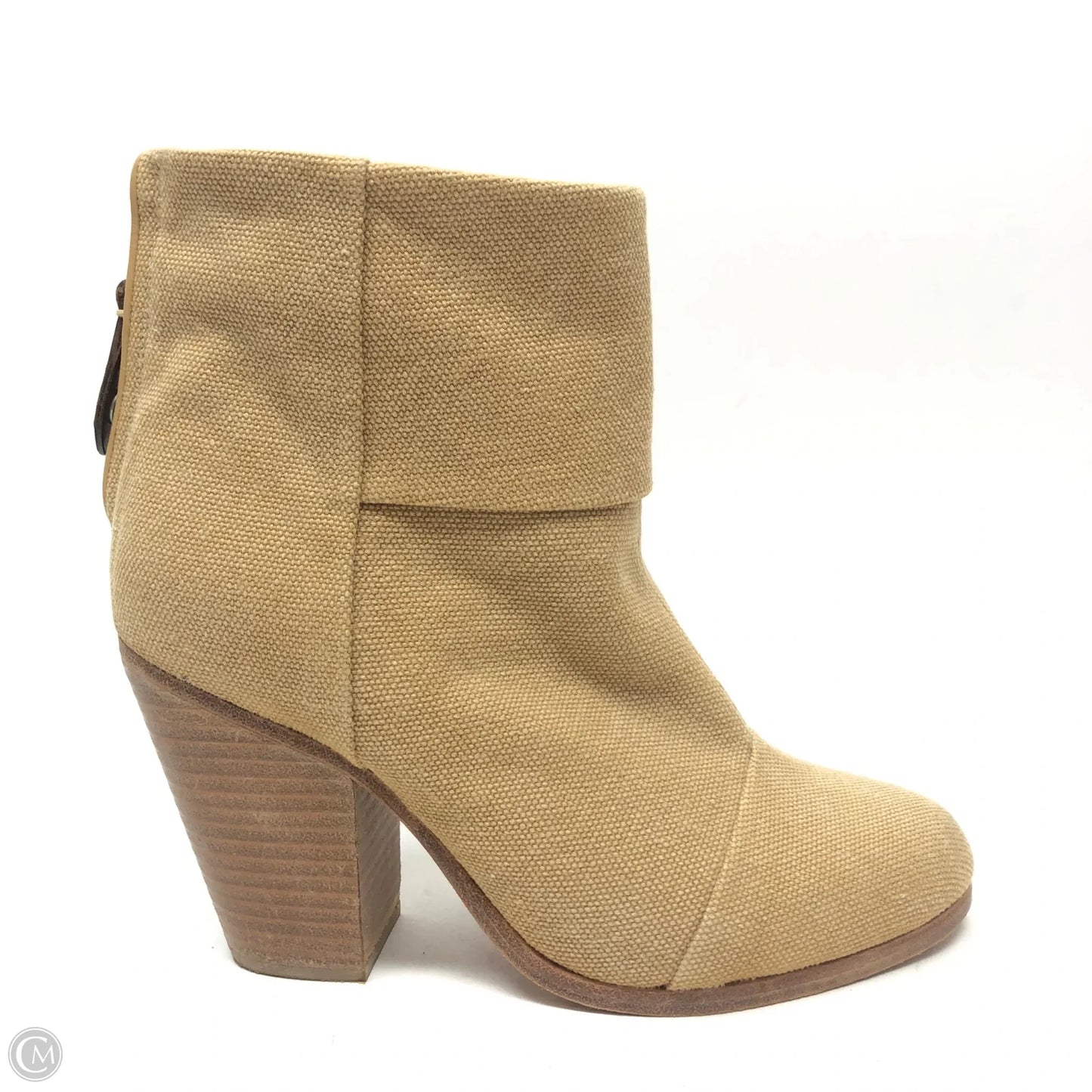 Boots Ankle Heels By Rag And Bone In Tan, Size: 6.5