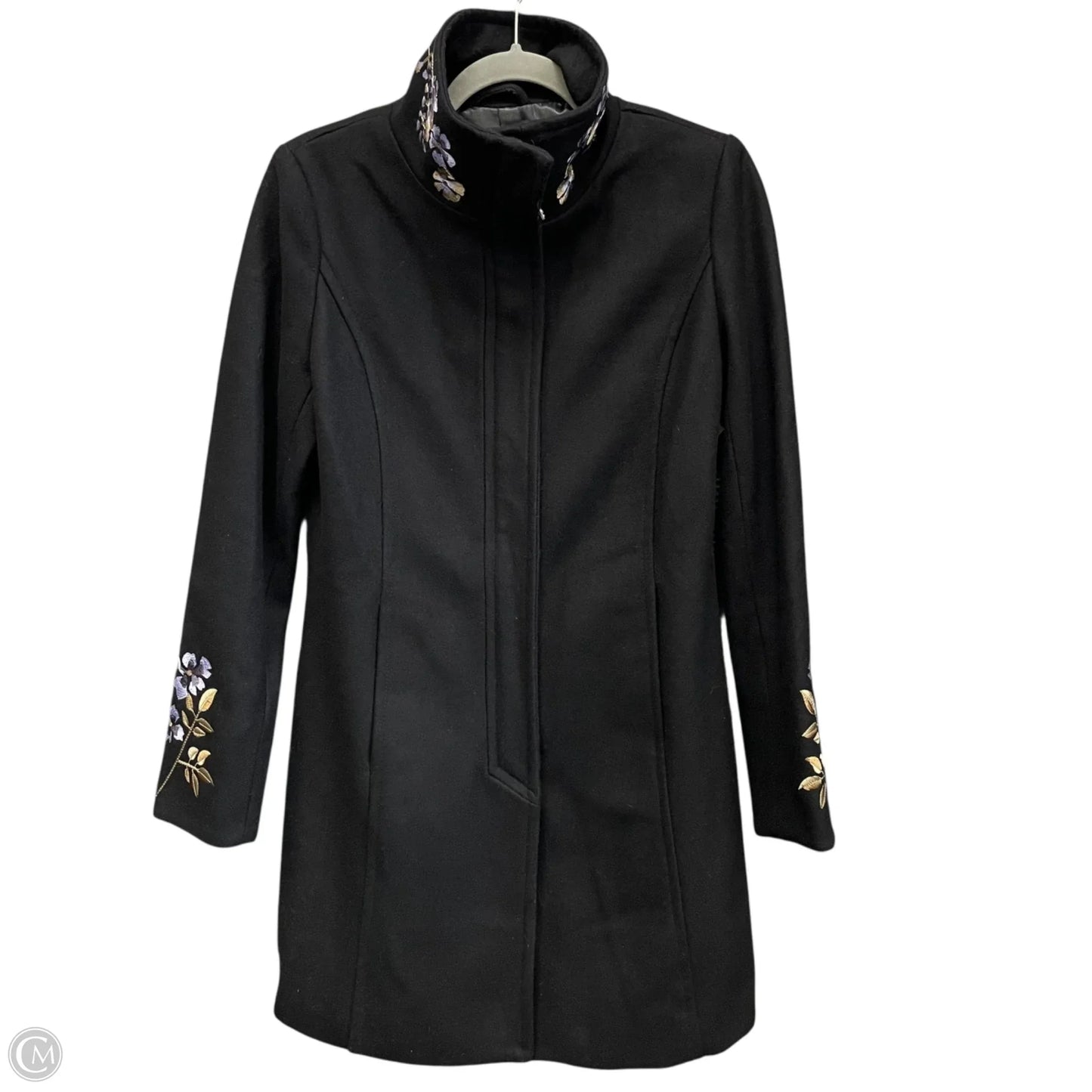 Coat Wool By Candies In Black, Size: M