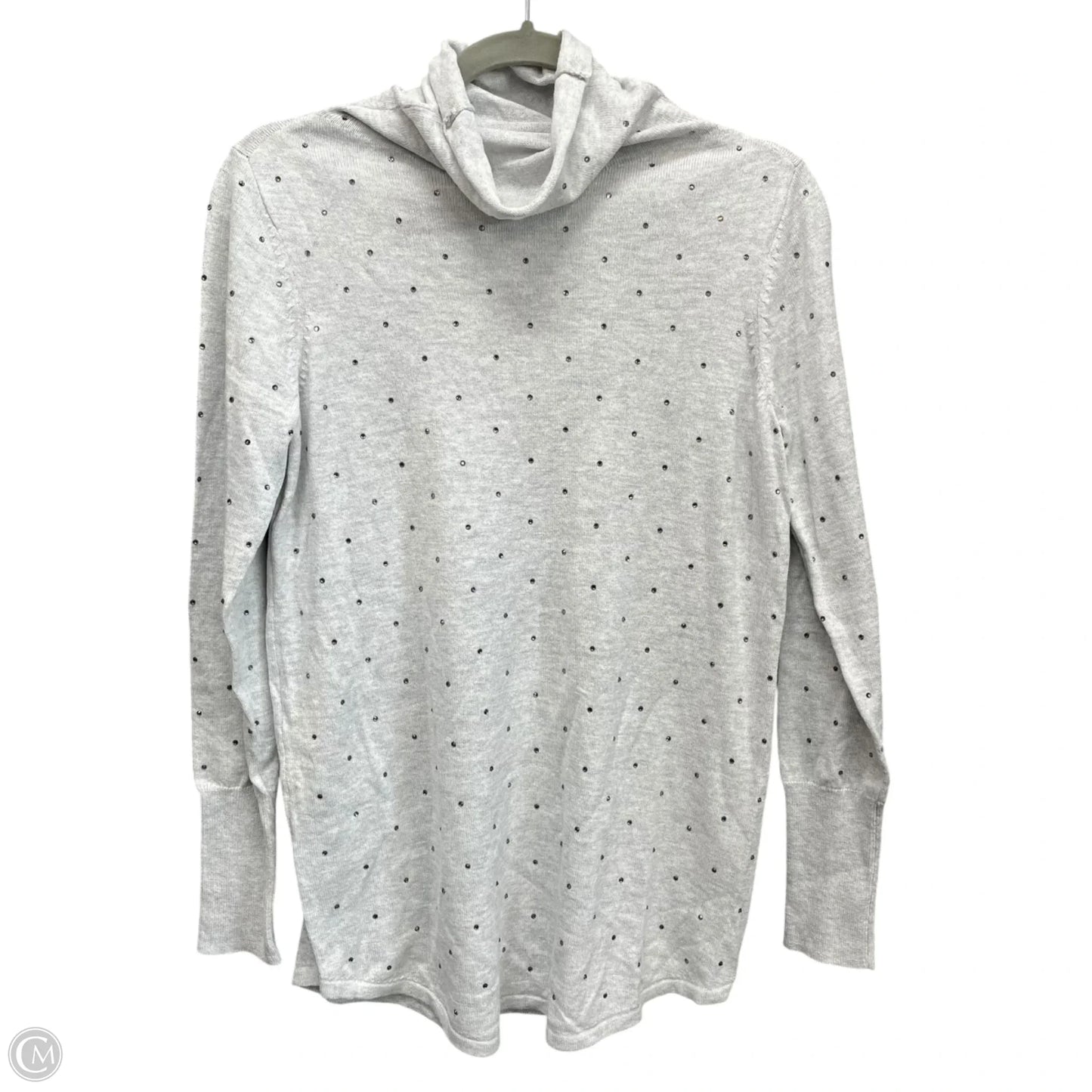 Top Long Sleeve By Nic + Zoe In Grey, Size: S