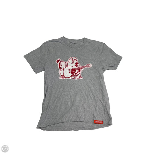 Top Short Sleeve By True Religion In Grey, Size: L