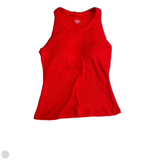Tank Top By Chicme In Red, Size: L