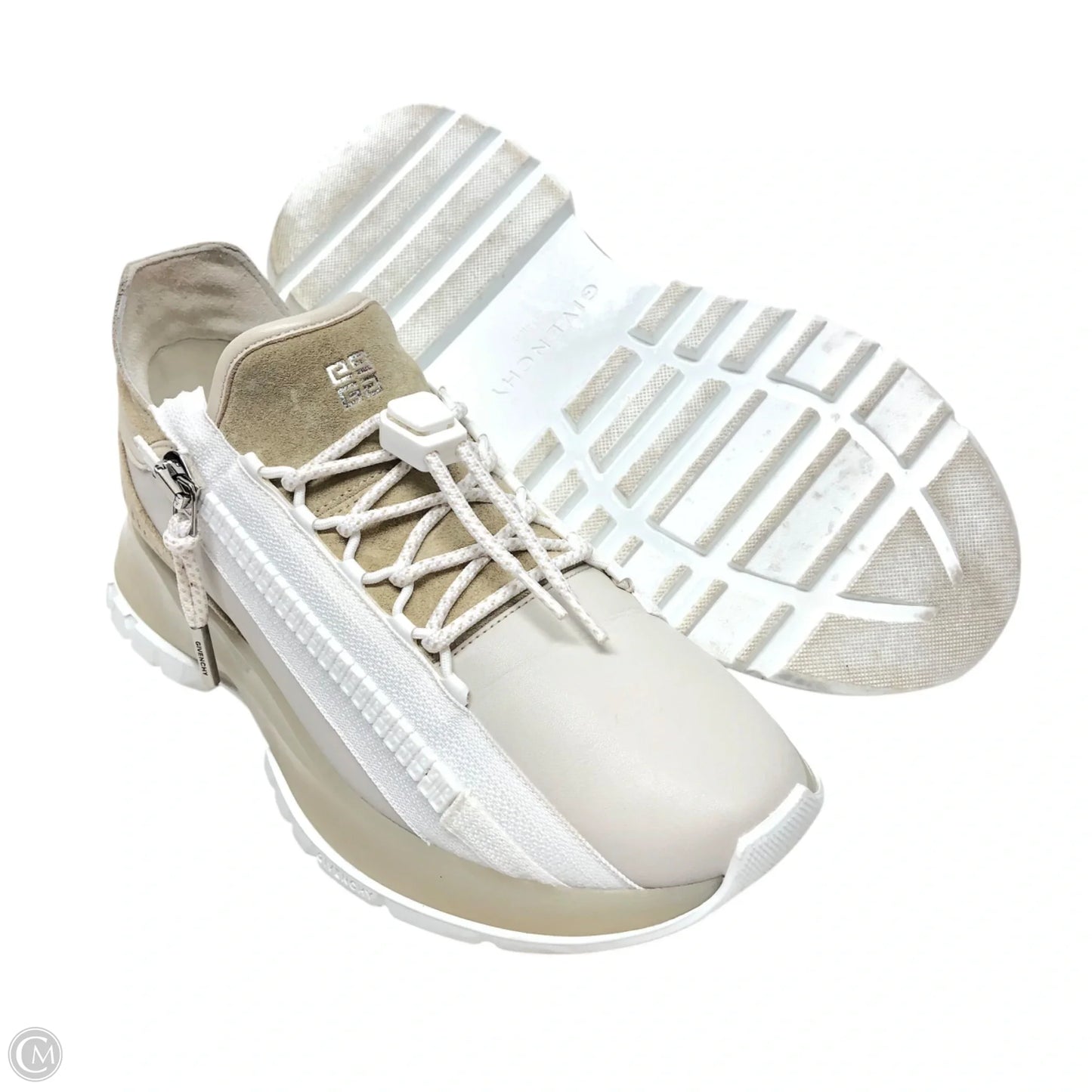 Shoes Luxury Designer By Givenchy In Beige, Size: 7.5