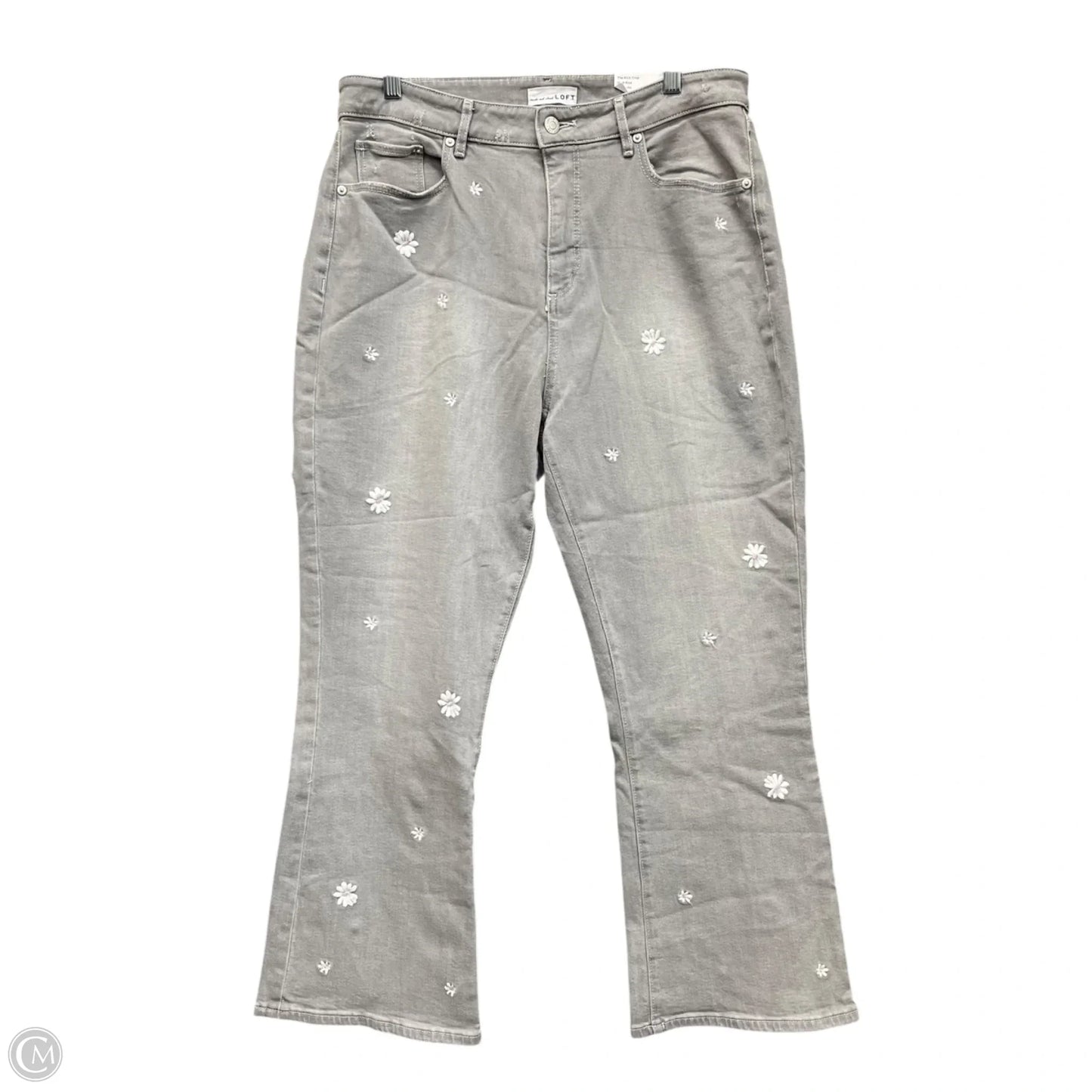 Jeans Boot Cut By Loft In Grey, Size: 12