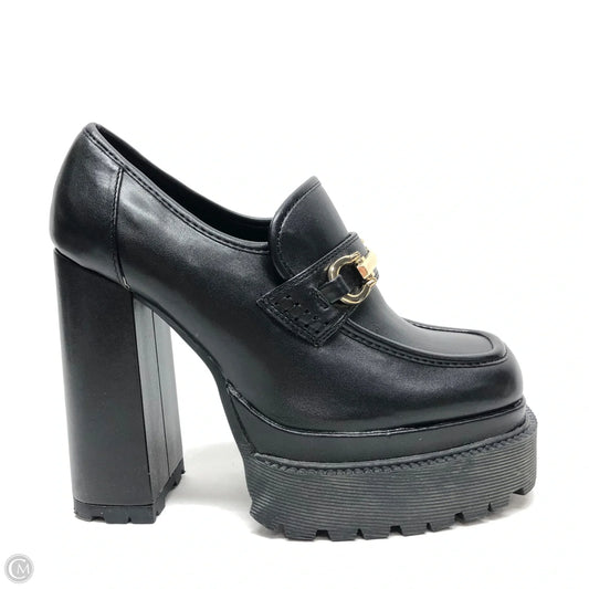 Shoes Heels Block By Forever 21 In Black, Size: 7