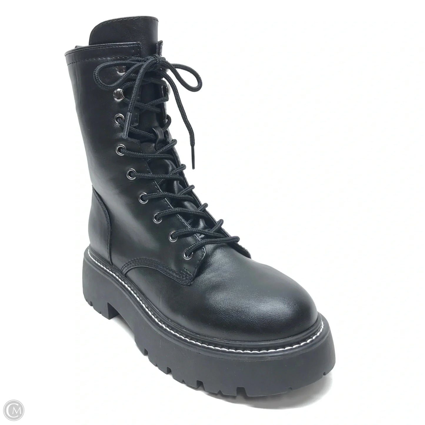 Boots Combat By Wild Fable In Black, Size: 9.5