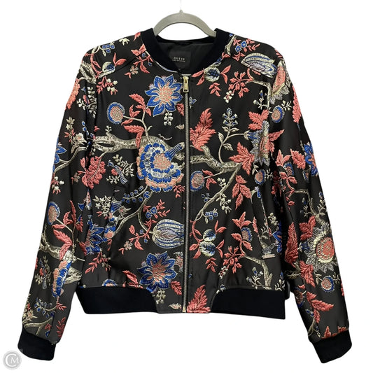 Jacket Other By Guess In Black & Pink, Size: L
