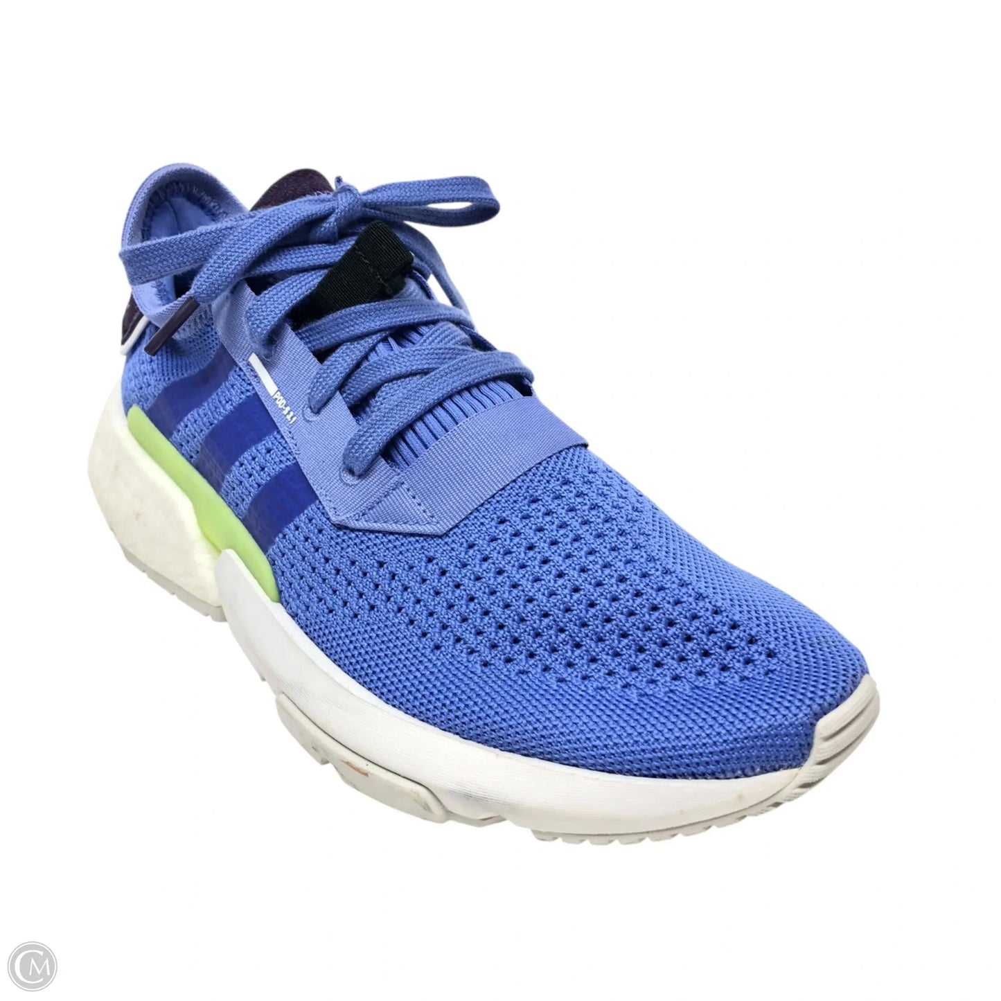 Shoes Athletic By Adidas In Blue & Green, Size: 10