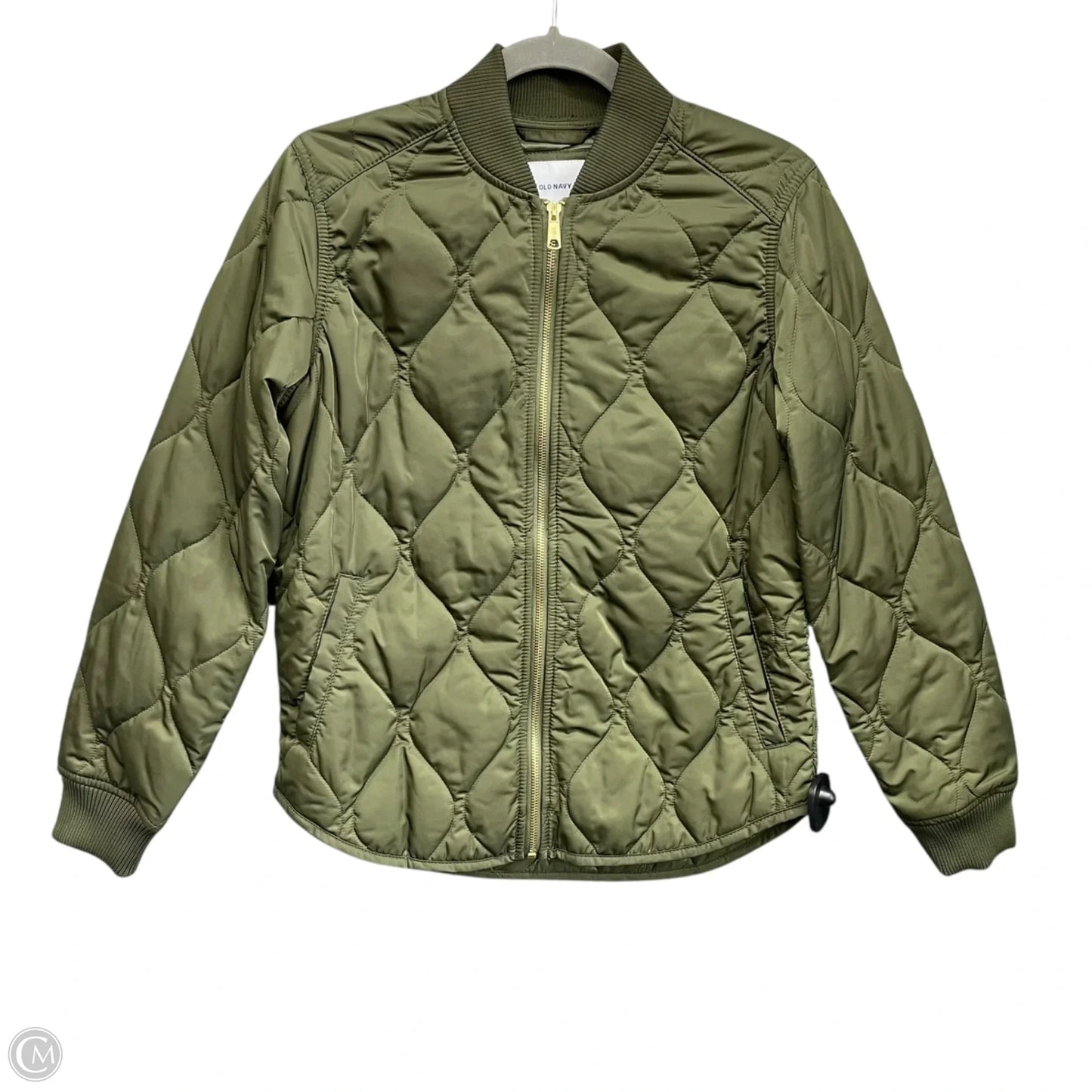 Jacket Puffer & Quilted By Old Navy In Green, Size: S