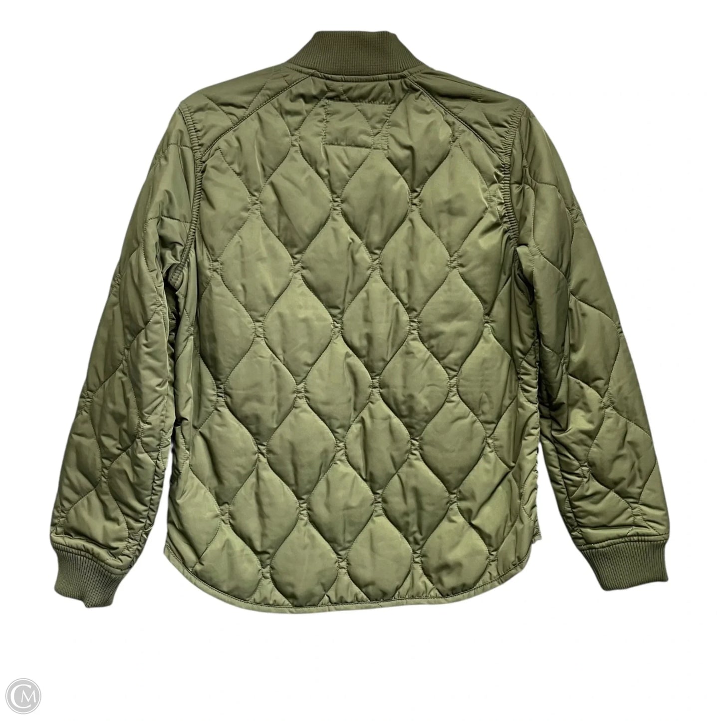 Jacket Puffer & Quilted By Old Navy In Green, Size: S