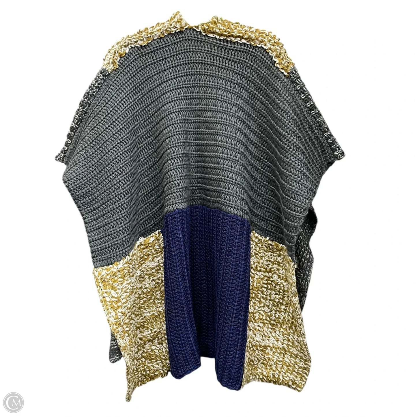 Shawl By World Market In Blue & Grey, Size: Osfm