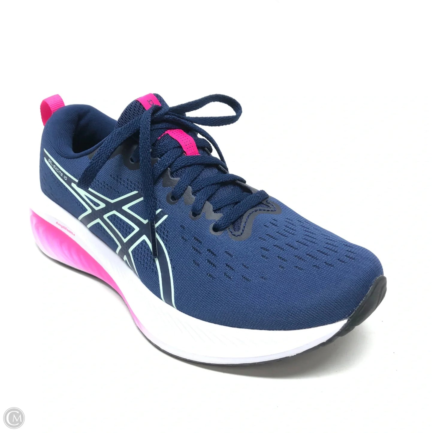 Shoes Athletic By Asics In Blue & Pink, Size: 7
