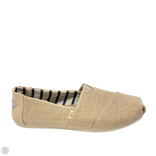 Shoes Flats By Toms In Cream, Size: 10
