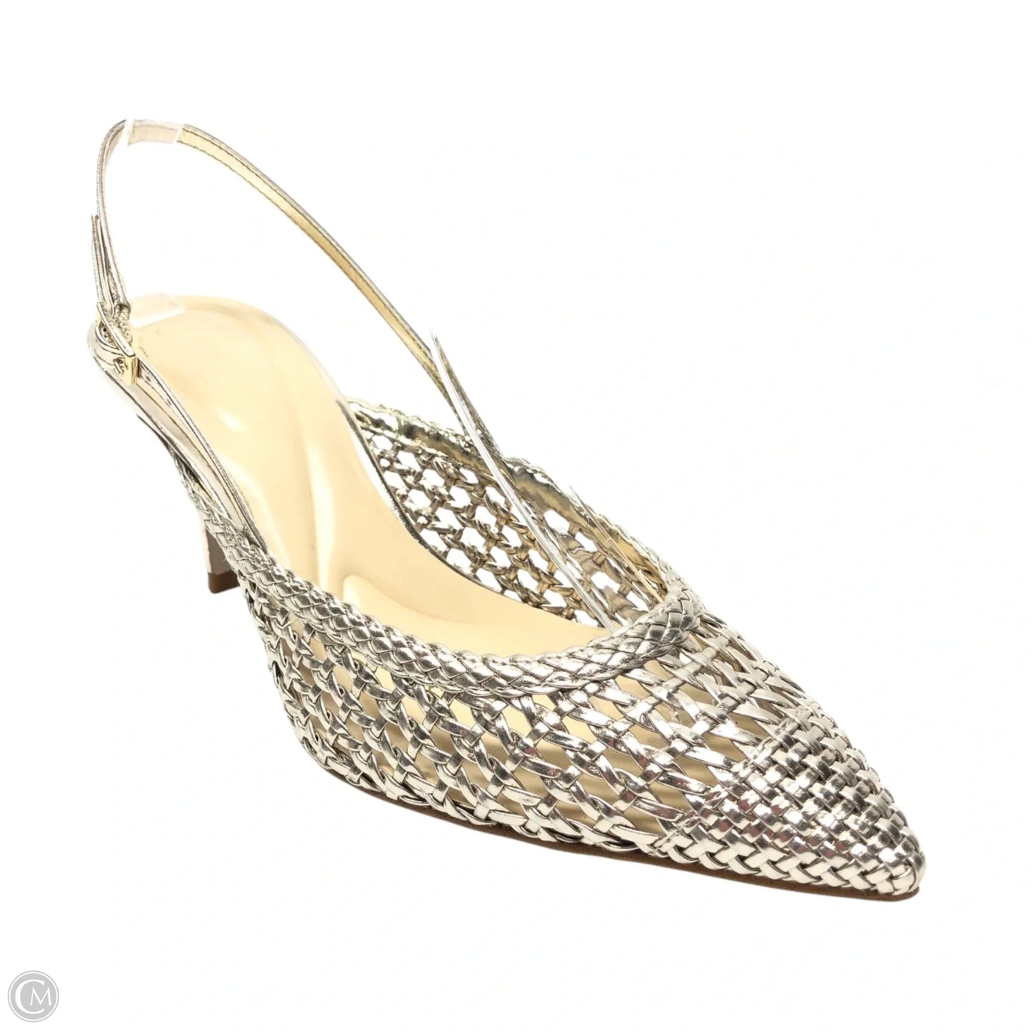 Shoes Heels Stiletto By Jessica Simpson In Gold, Size: 7.5