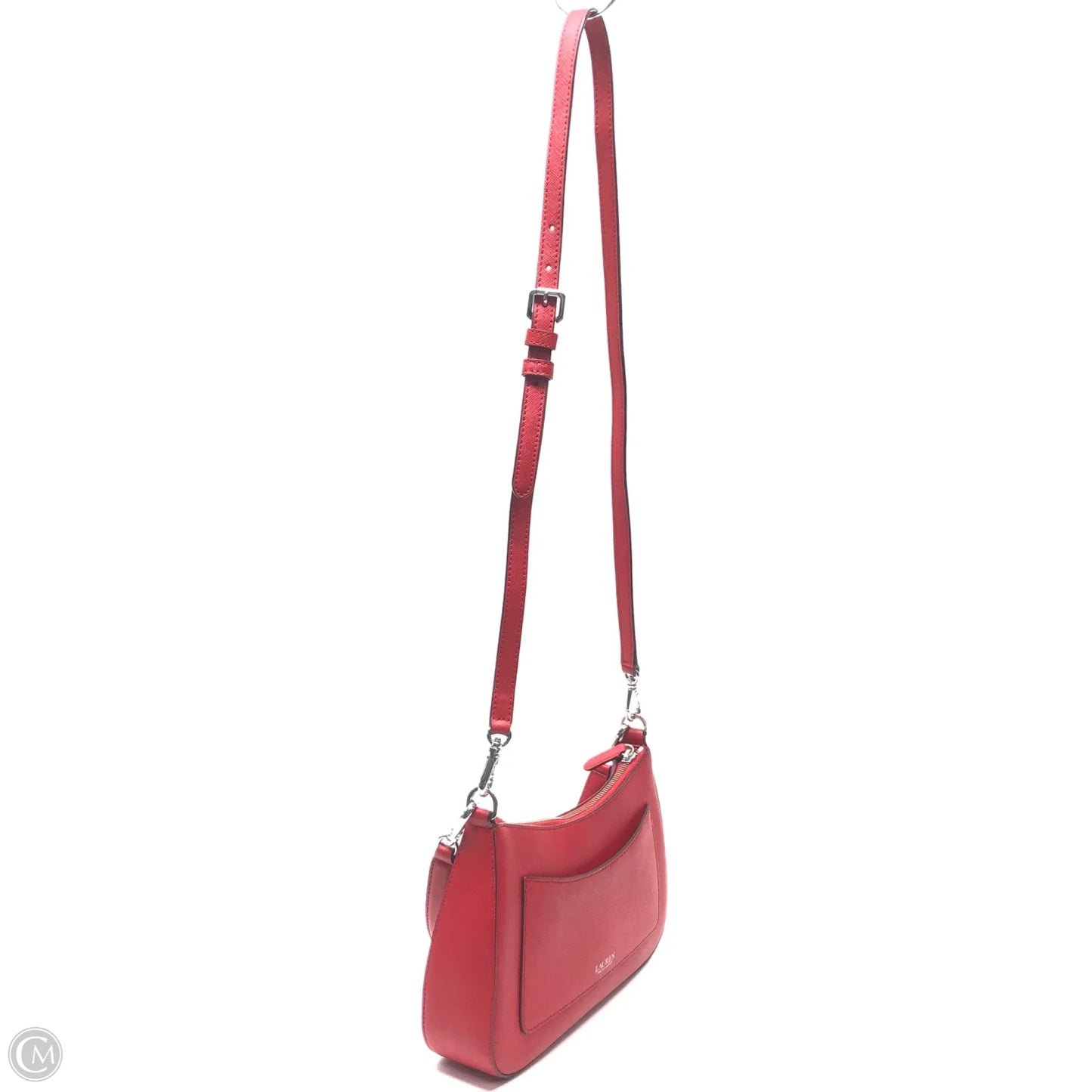 Crossbody Leather By Lauren By Ralph Lauren, Size: Small