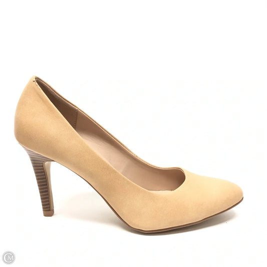 Shoes Heels Stiletto By Kelly And Katie In Tan, Size: 6.5