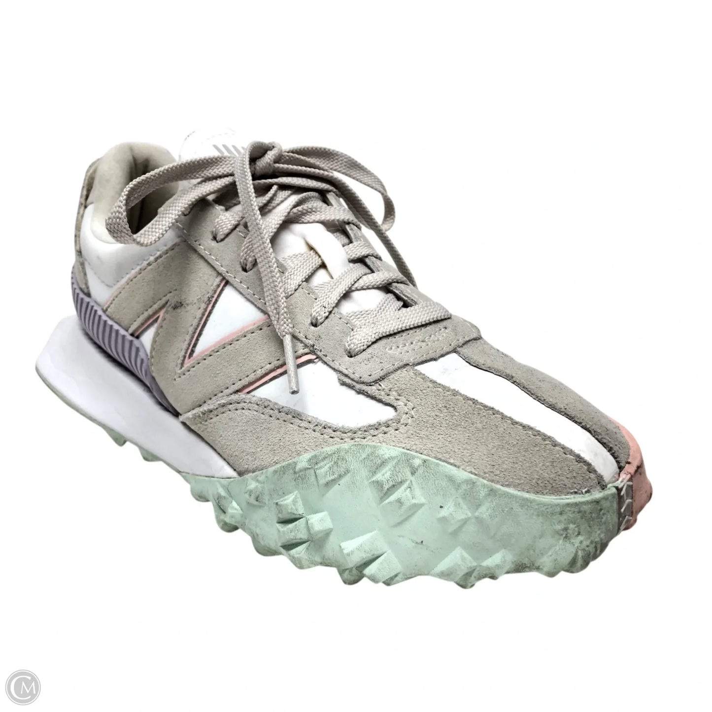 Shoes Sneakers By New Balance In Grey & White, Size: 6