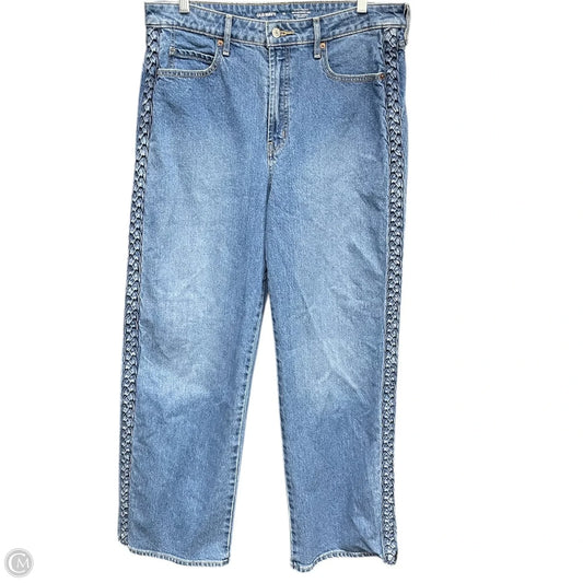 Jeans Wide Leg By Old Navy In Blue Denim, Size: 12