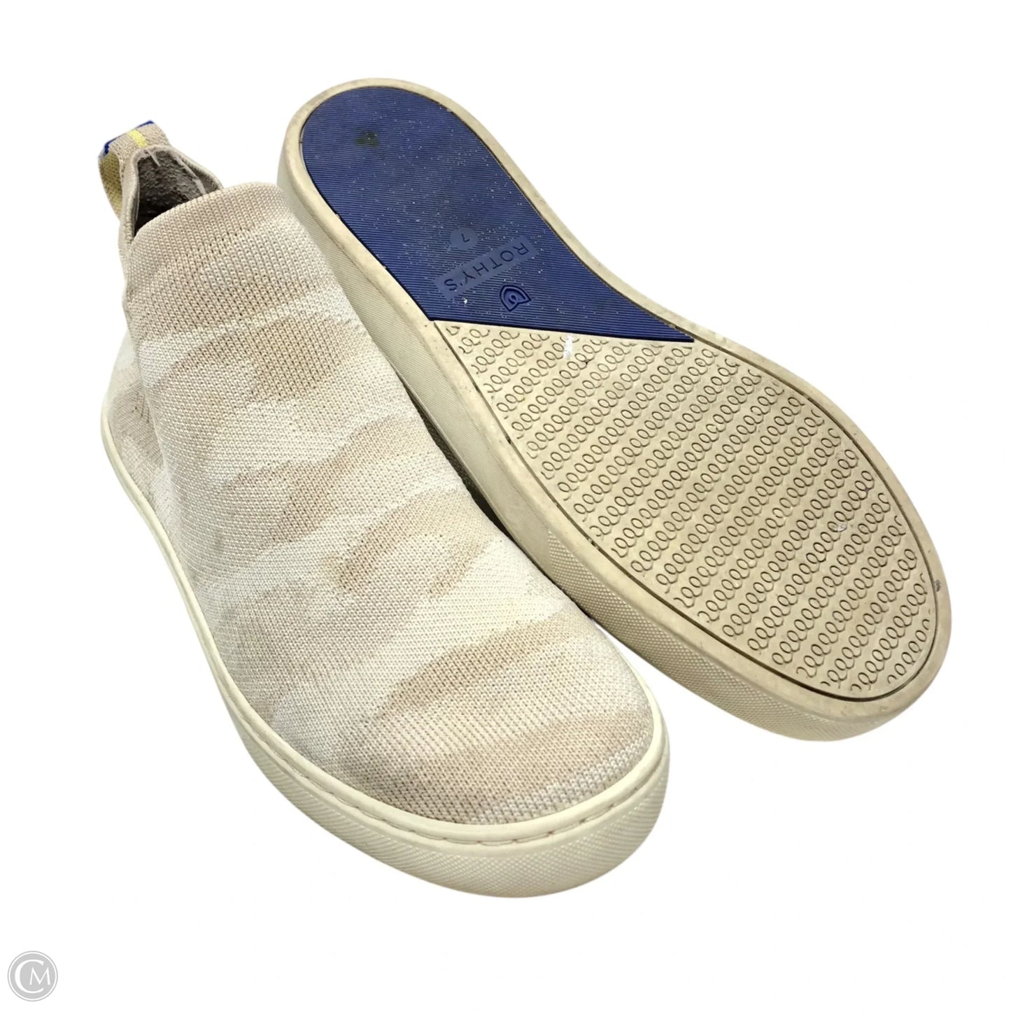 Shoes Flats By Rothys In Beige, Size: 7