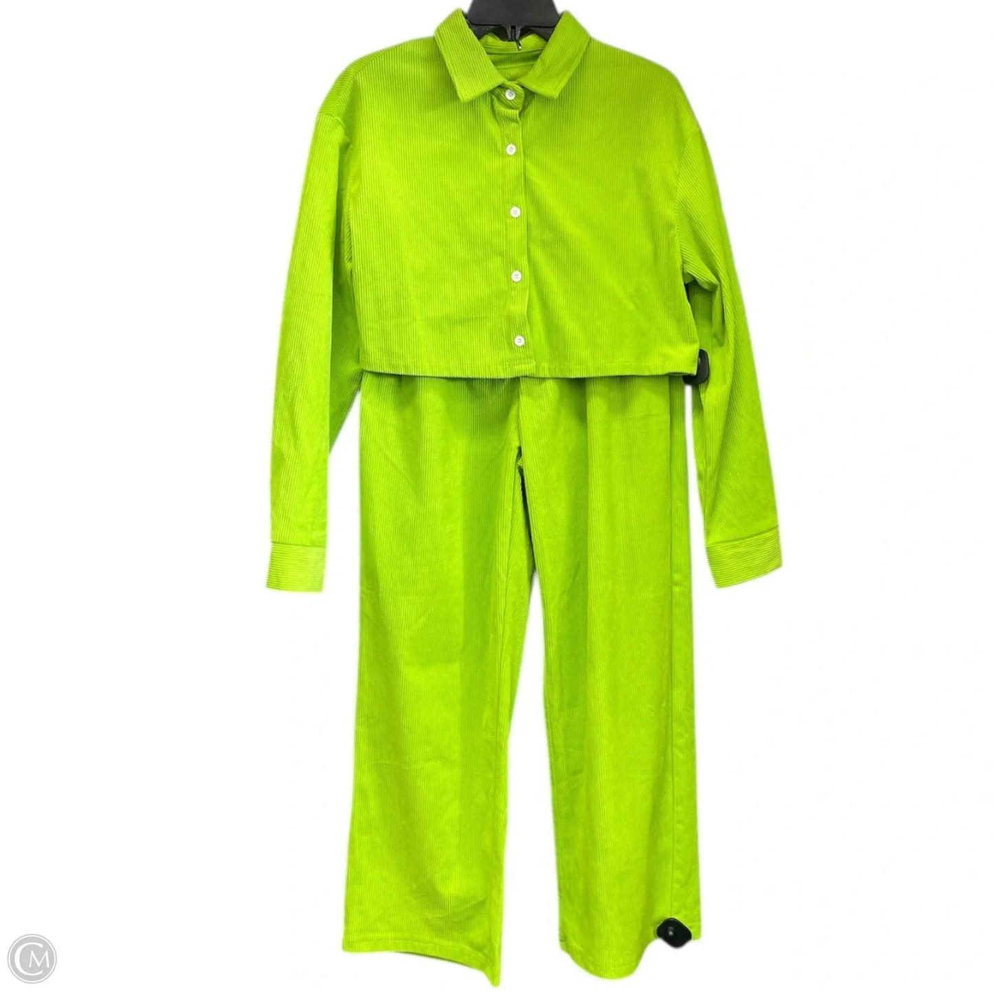 Pants Set 2pc By Shein In Green, Size: 6