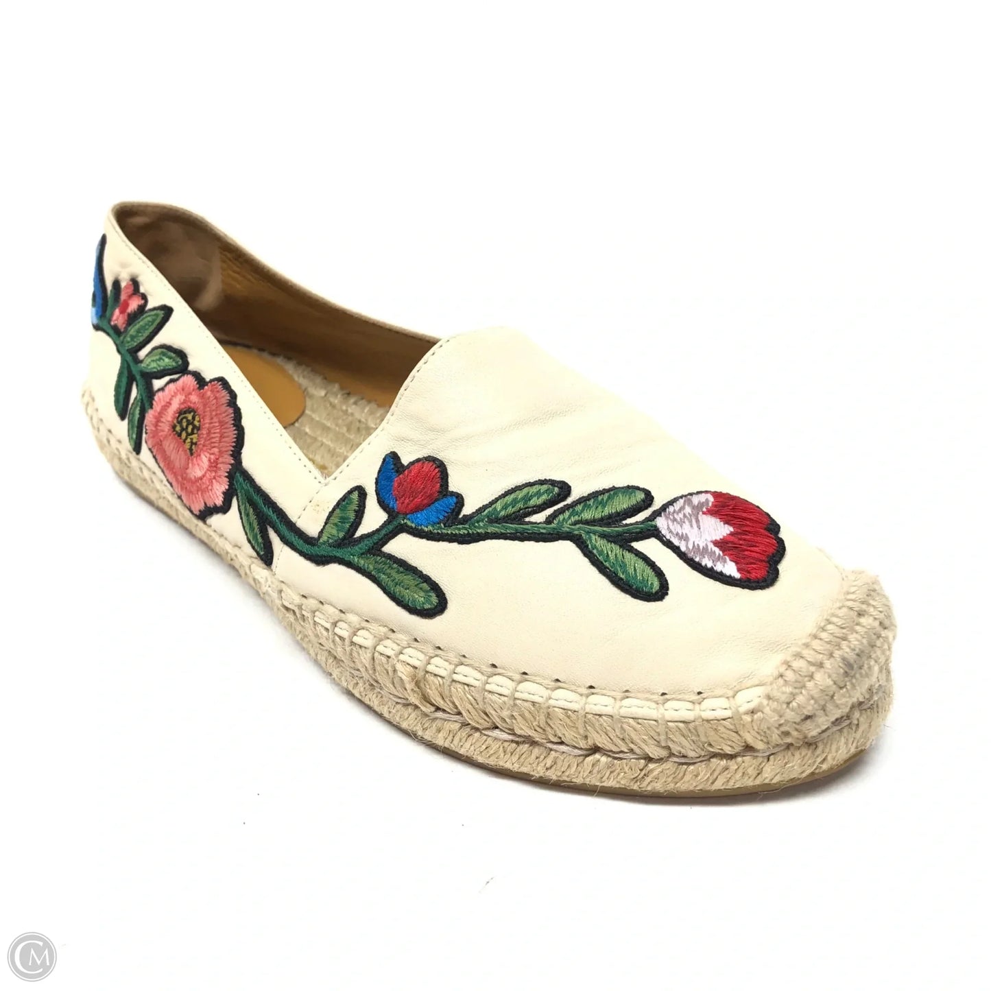 Shoes Luxury Designer By Gucci In Cream, Size: 7