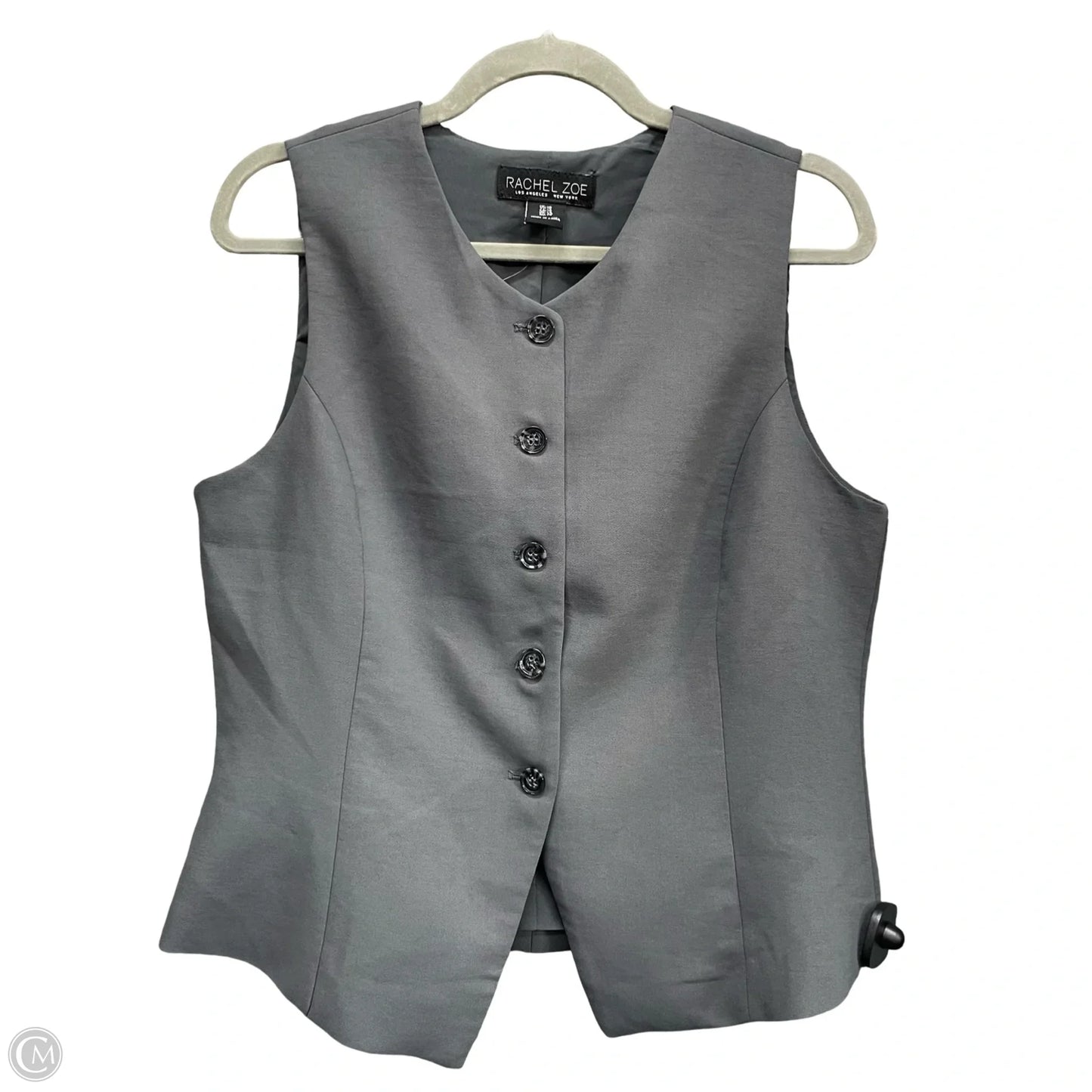 Vest Other By Rachel Zoe In Grey, Size: 10