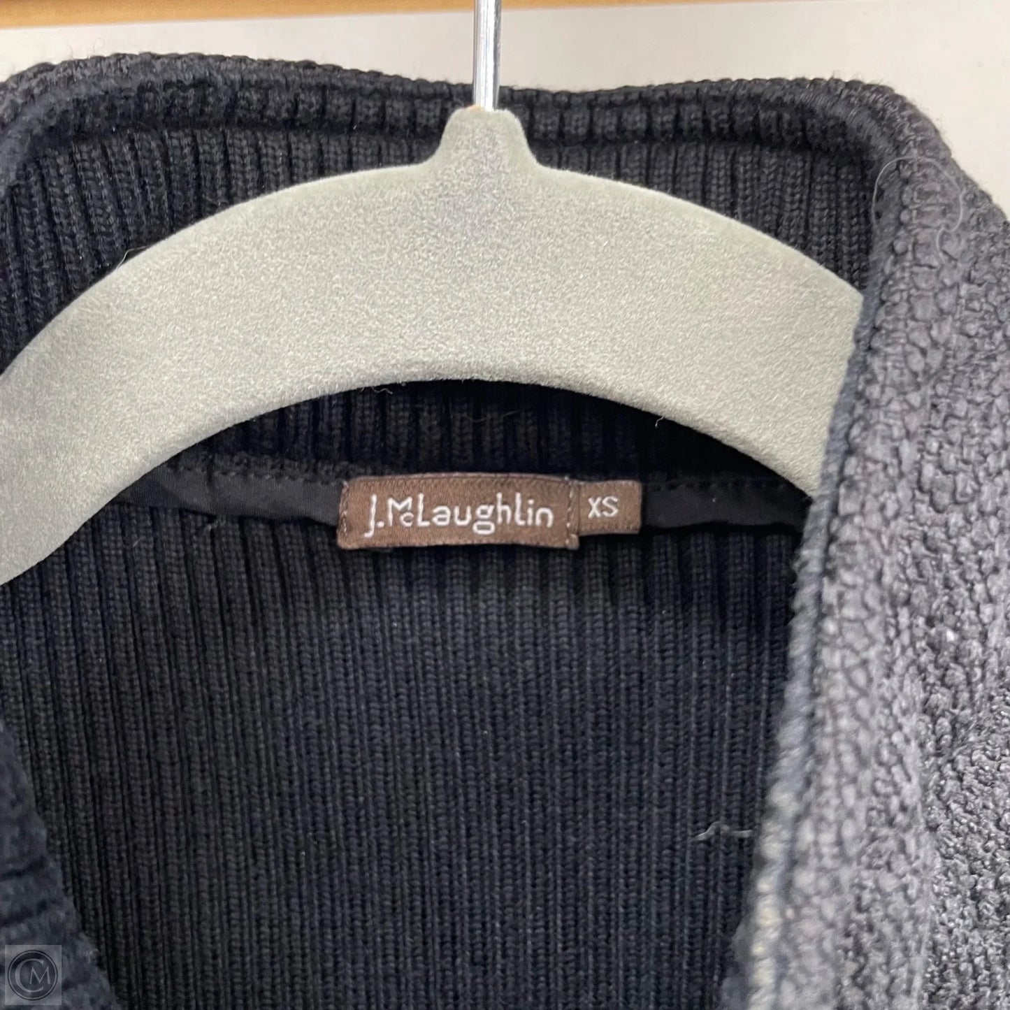 Vest Sweater By J Mclaughlin In Black, Size: Xs