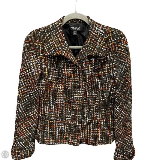 Blazer By Kasper In Brown, Size: 8p
