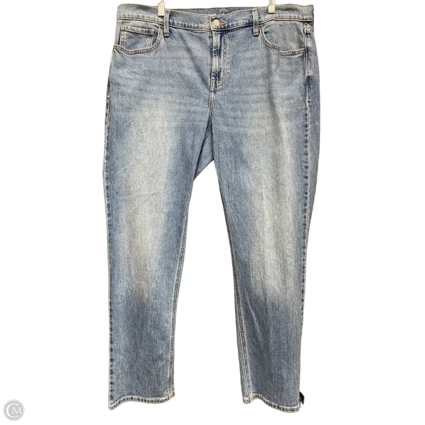 Jeans Boyfriend By Old Navy In Blue Denim, Size: 14