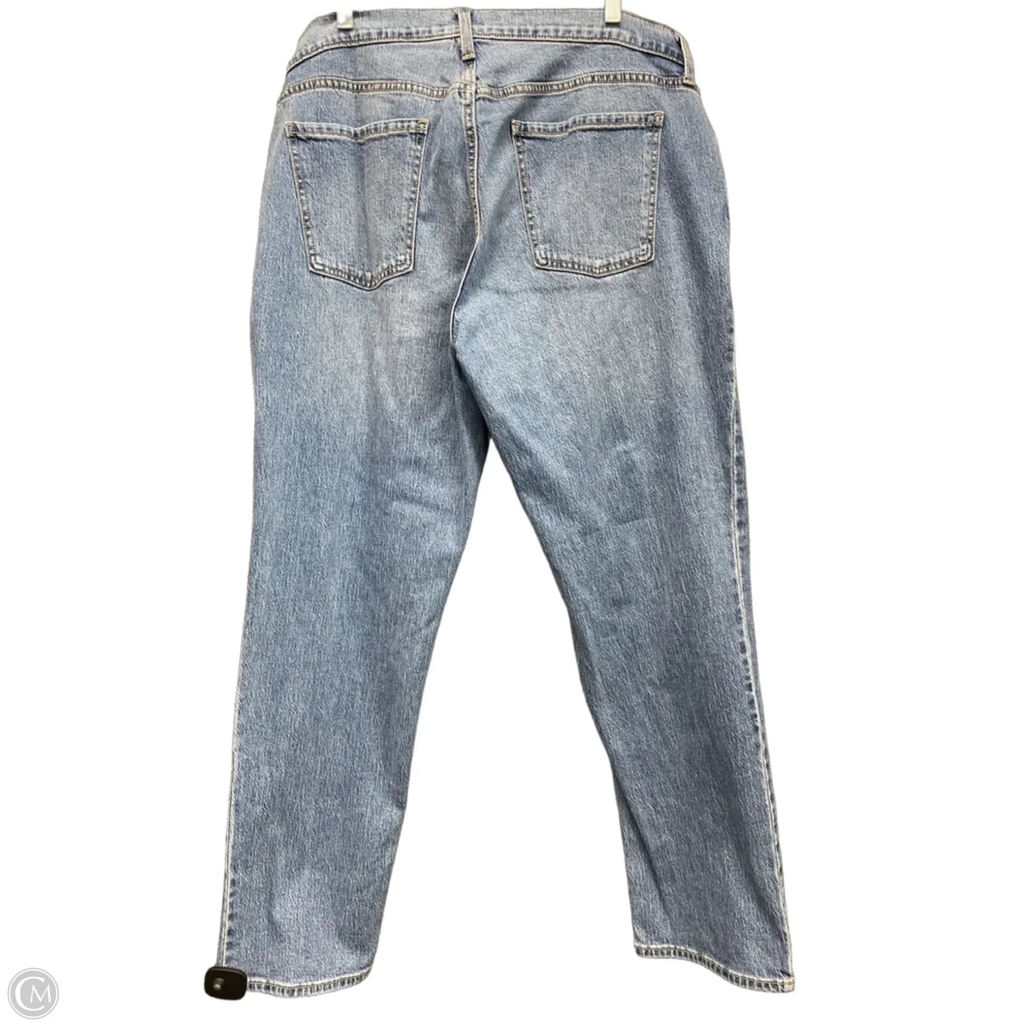Jeans Boyfriend By Old Navy In Blue Denim, Size: 14