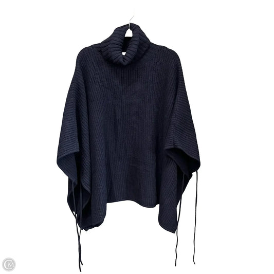 Shawl By Loft In Navy, Size: L