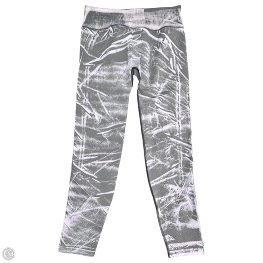 Athletic Leggings By Lululemon In Grey & Purple, Size: 8