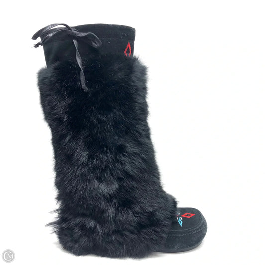 Boots Knee Flats By Miz Mooz In Black, Size: 6.5