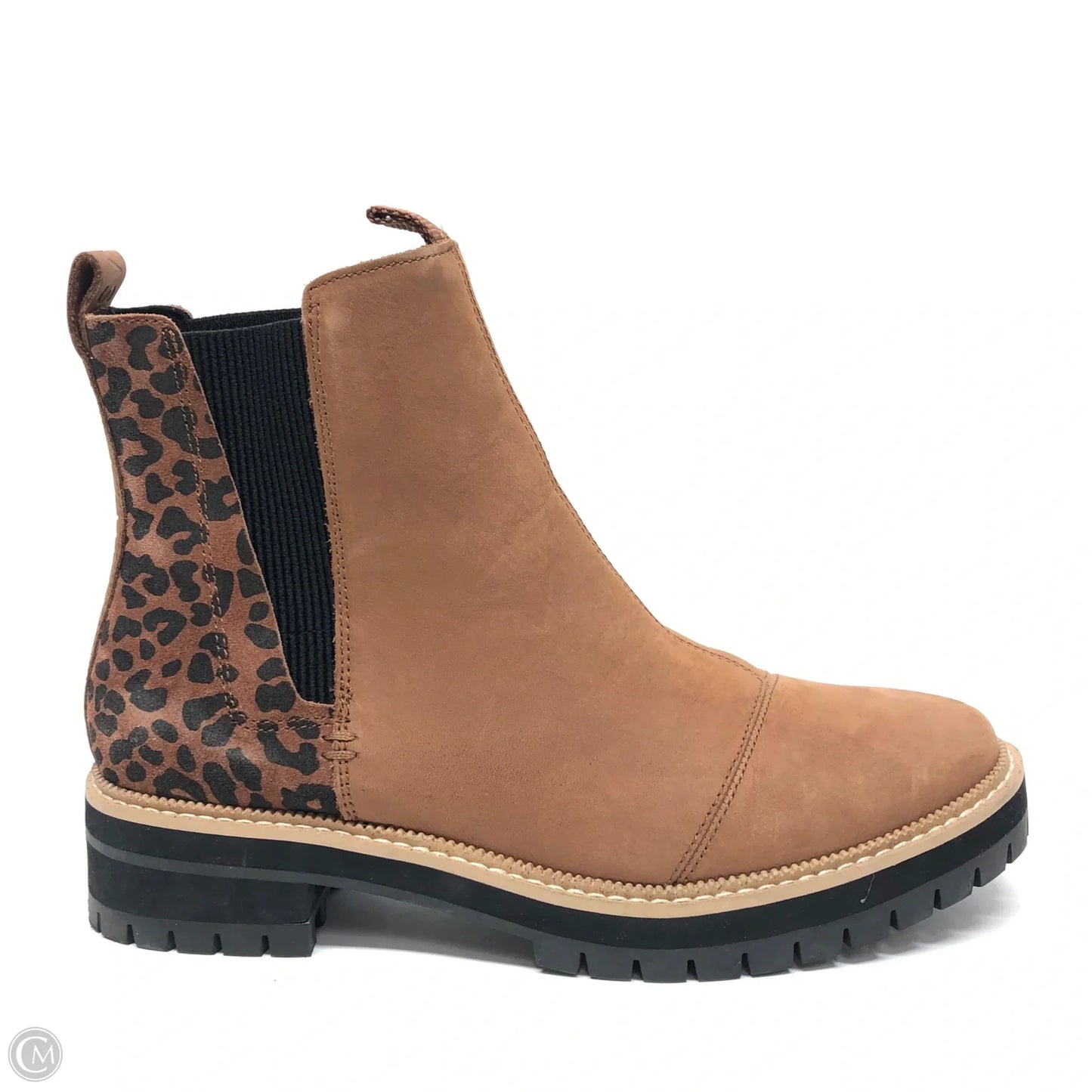 Boots Ankle Flats By Toms In Brown, Size: 9.5