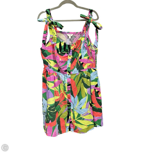 Tunic Sleeveless By Terra & Sky In Multi-colored, Size: 1x