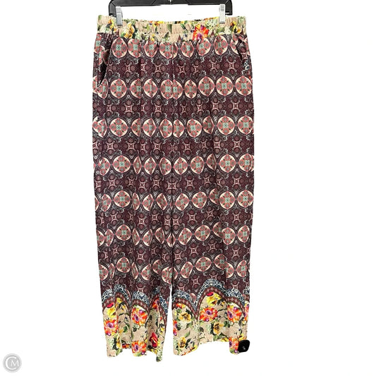 Pants Wide Leg By Umgee In Purple, Size: 1x