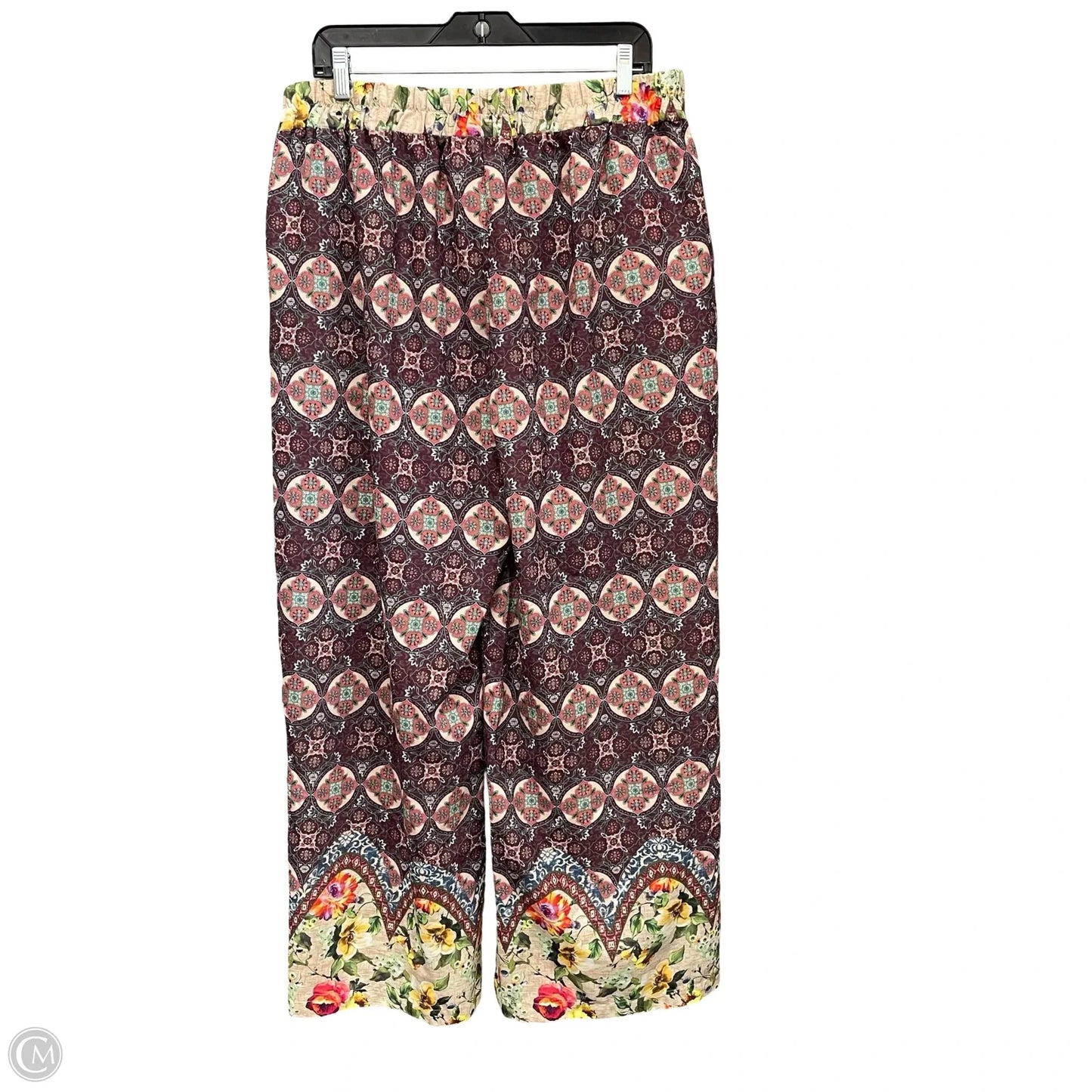 Pants Wide Leg By Umgee In Purple, Size: 1x