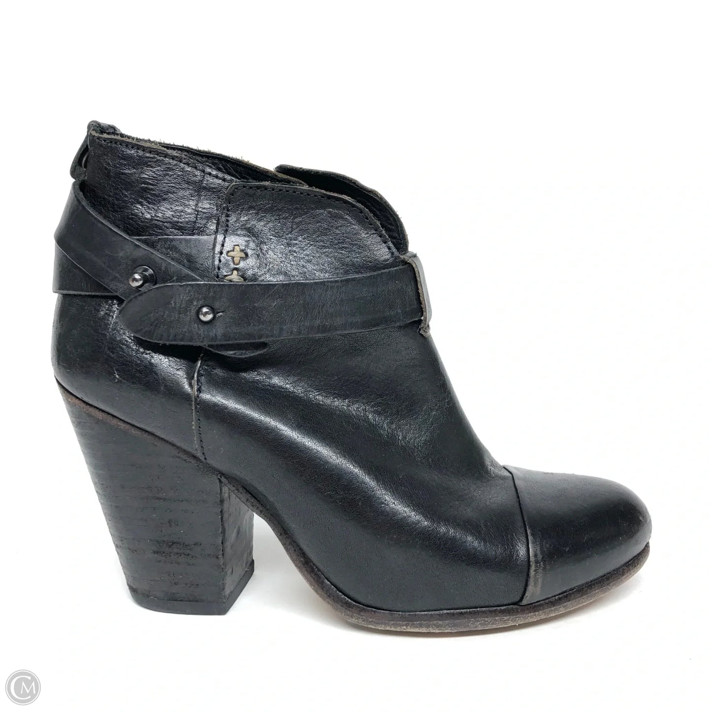 Boots Ankle Heels By Rag And Bone In Black, Size: 6