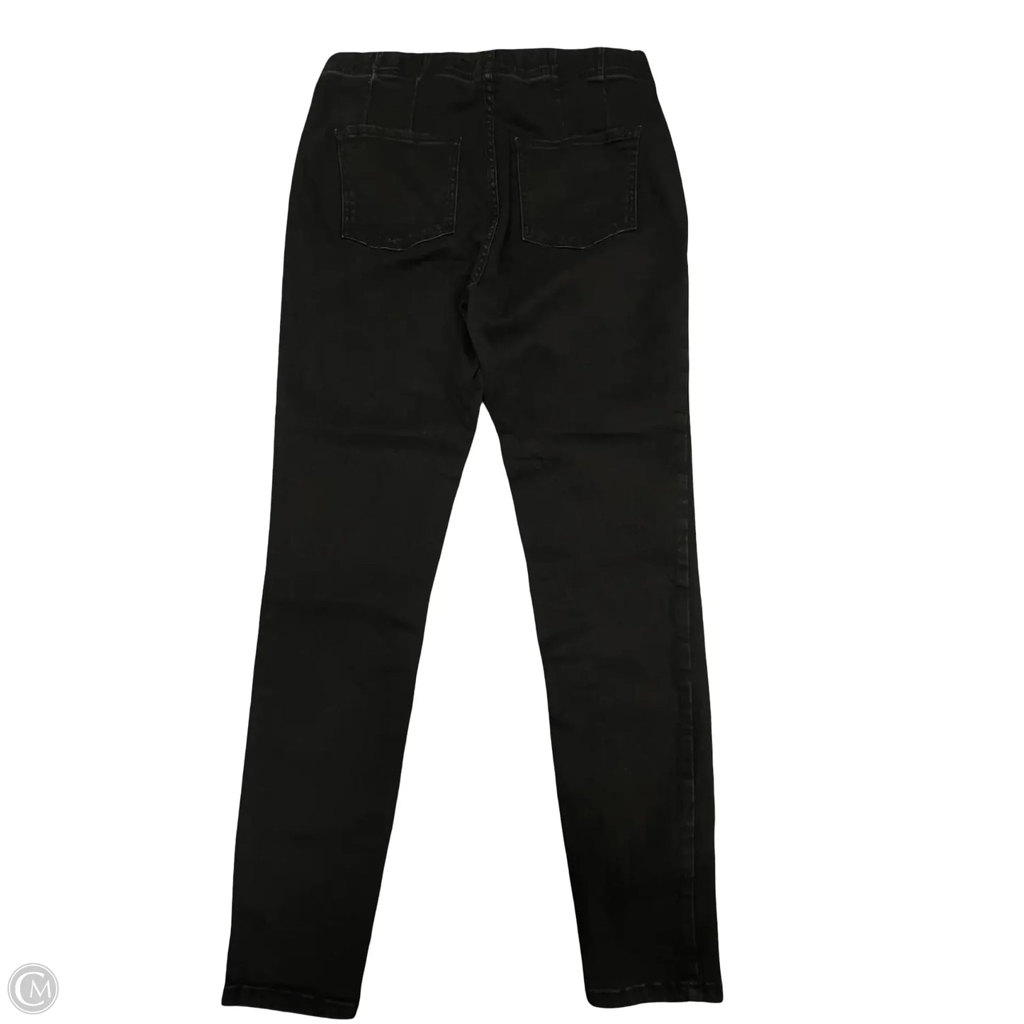 Jeans Jeggings By Free People In Black Denim, Size: 12