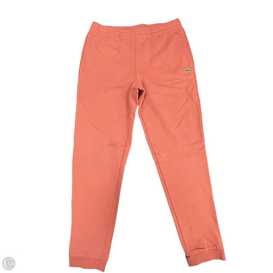 Pants Lounge By Lacoste In Coral, Size: M