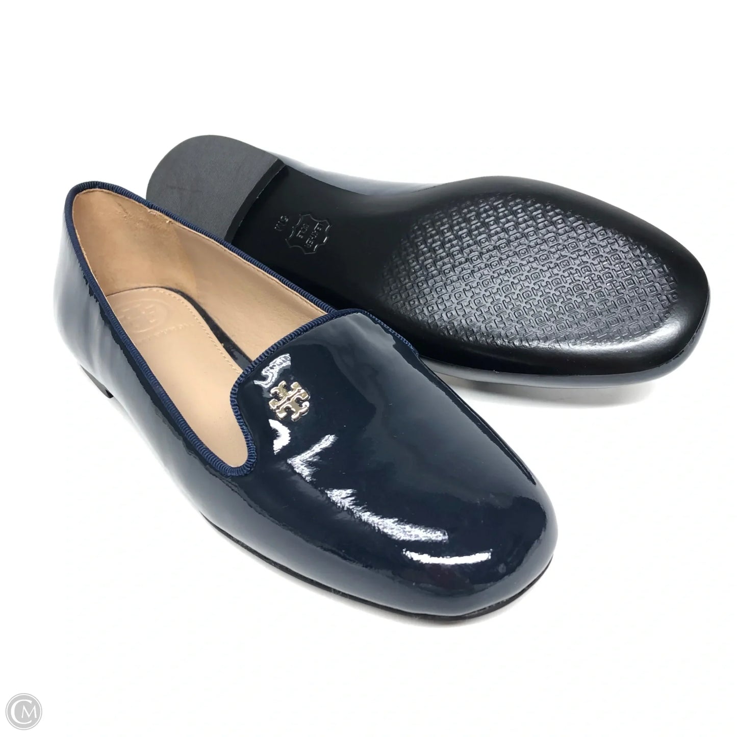 Shoes Designer By Tory Burch In Navy, Size: 5
